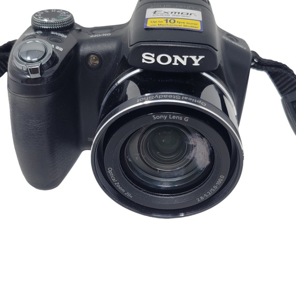 Sony Cyber-shot DSC-HX1 9.1MP Digital Camera Black Battery, Charger, AV Cable - Picture 3 of 11